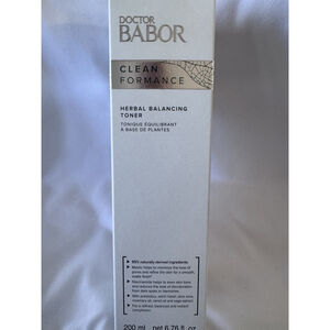 Babor Herbal Balancing Toner 200ml 95% Natural Ingredients Pore Minimizing